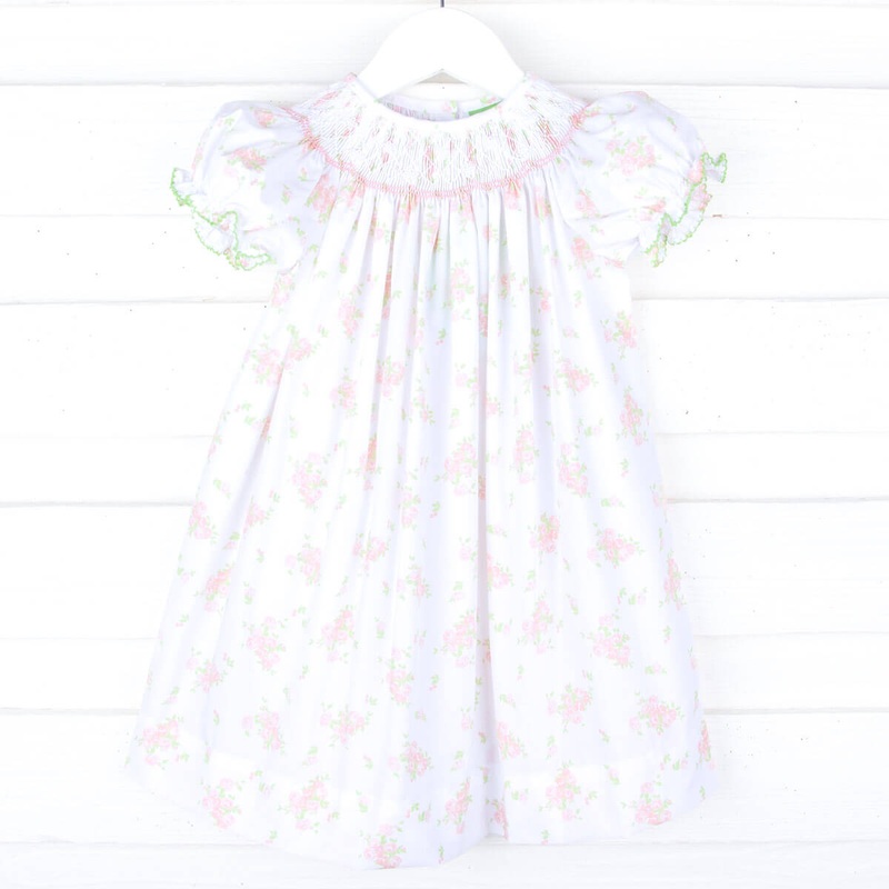 Blossom Smocked Bishop Dress