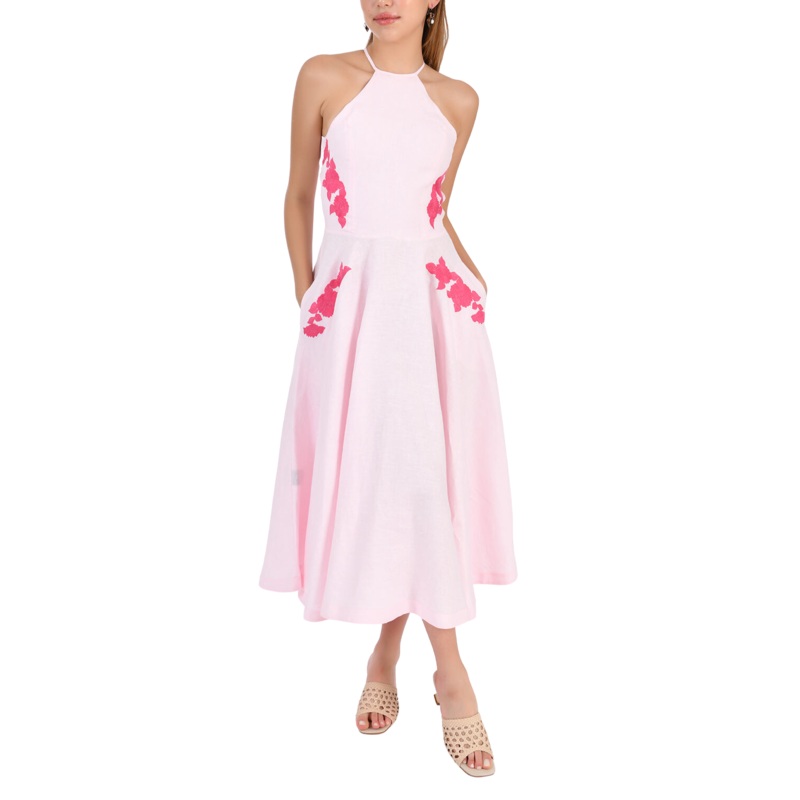 Fuse Embroidered Midi Dress