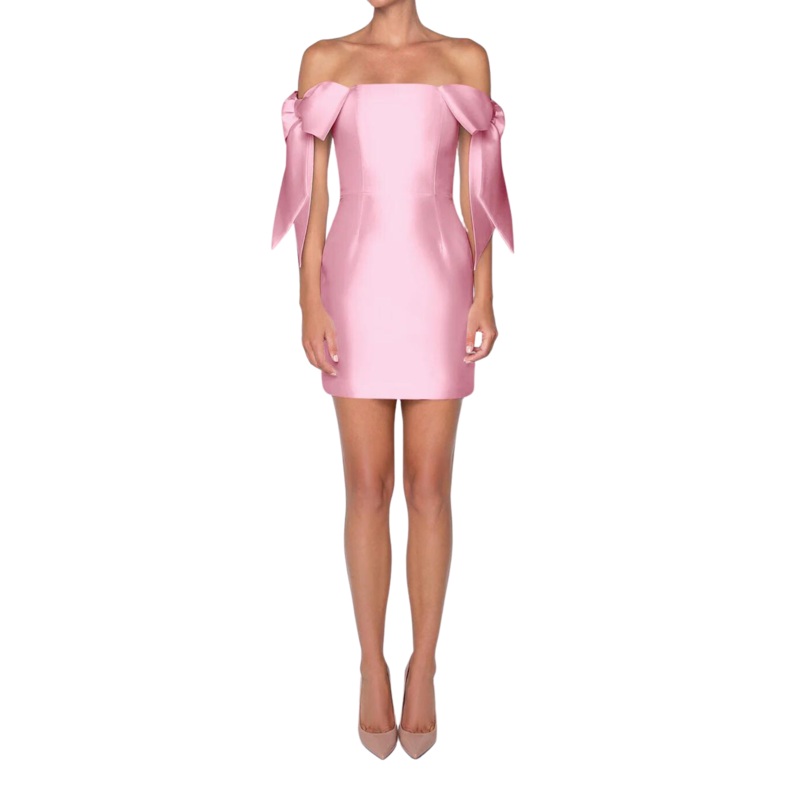 Isabella Silk and Wool Mini Dress