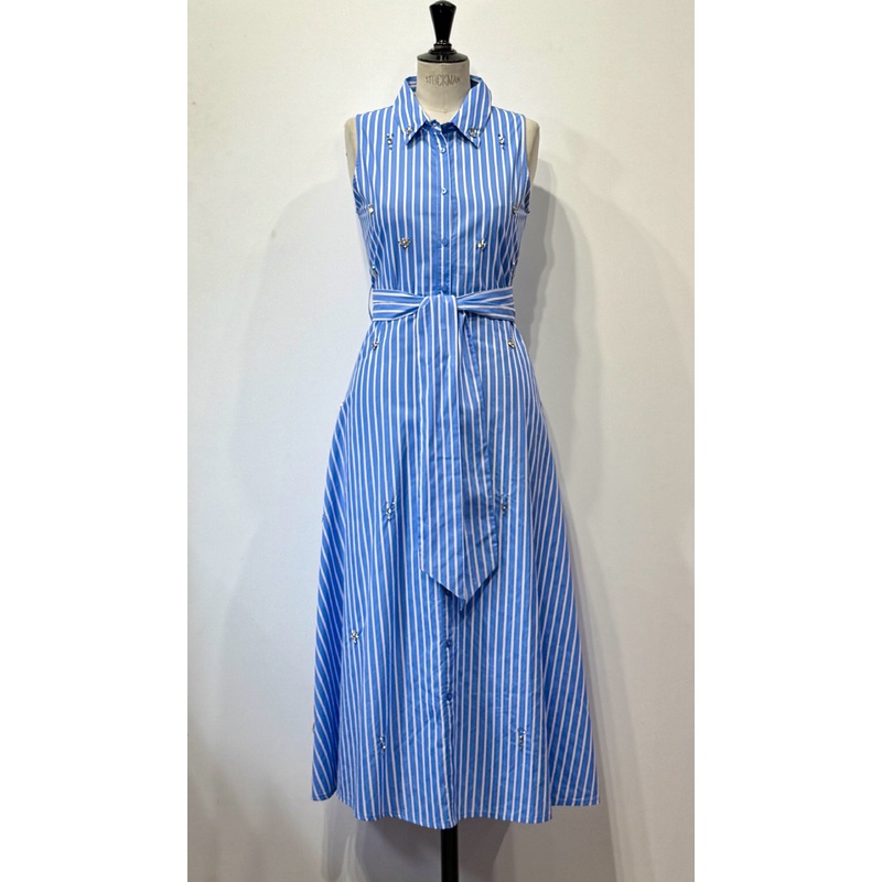 Joris Sleeveless Rhinestone Dress