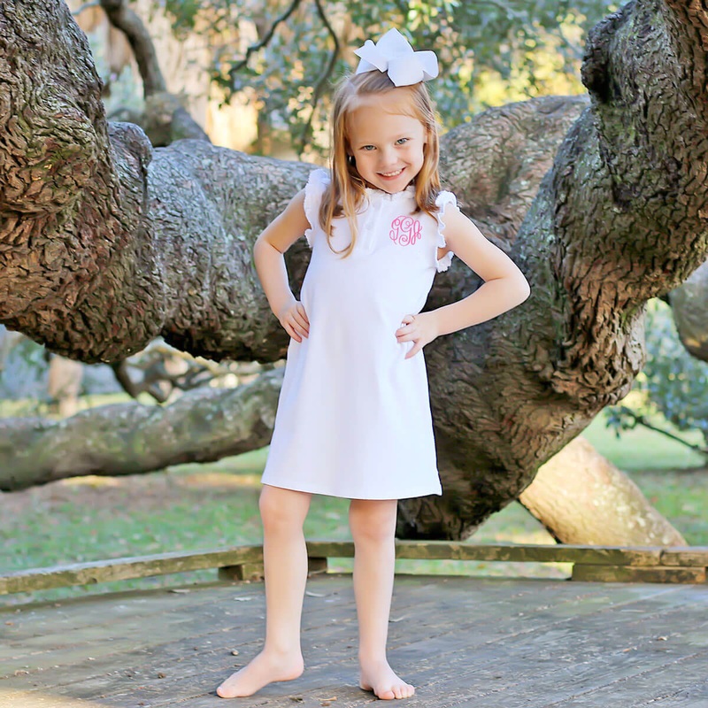 Solid White Nicole Dress