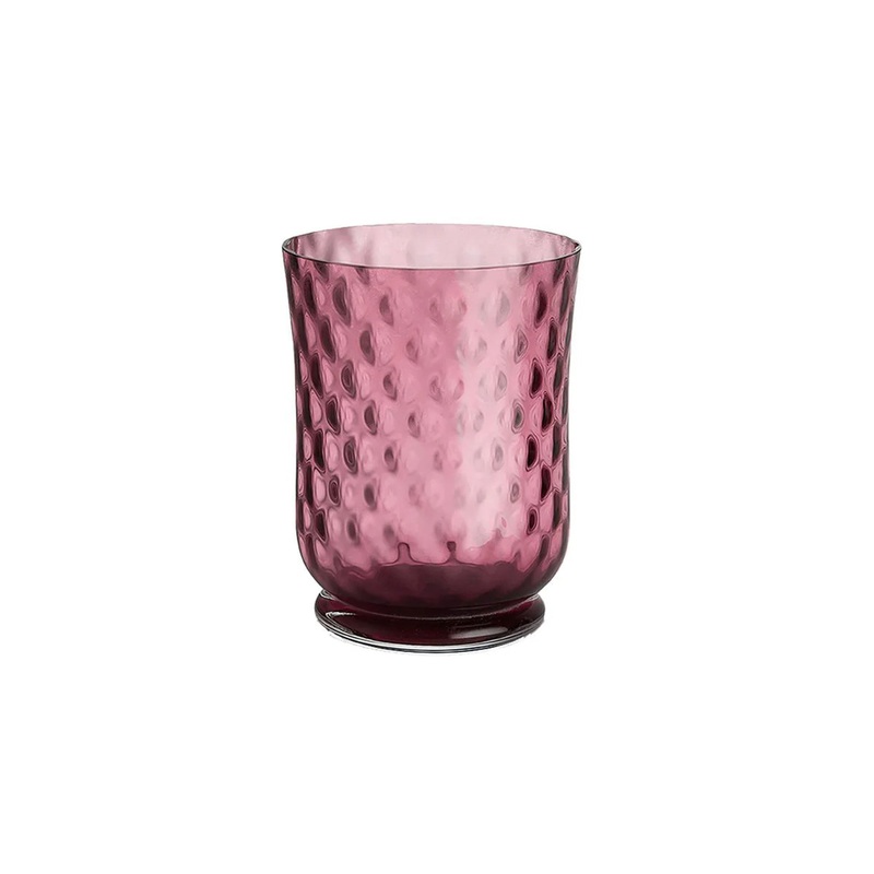 Balloton Murano Water Glass in Pink