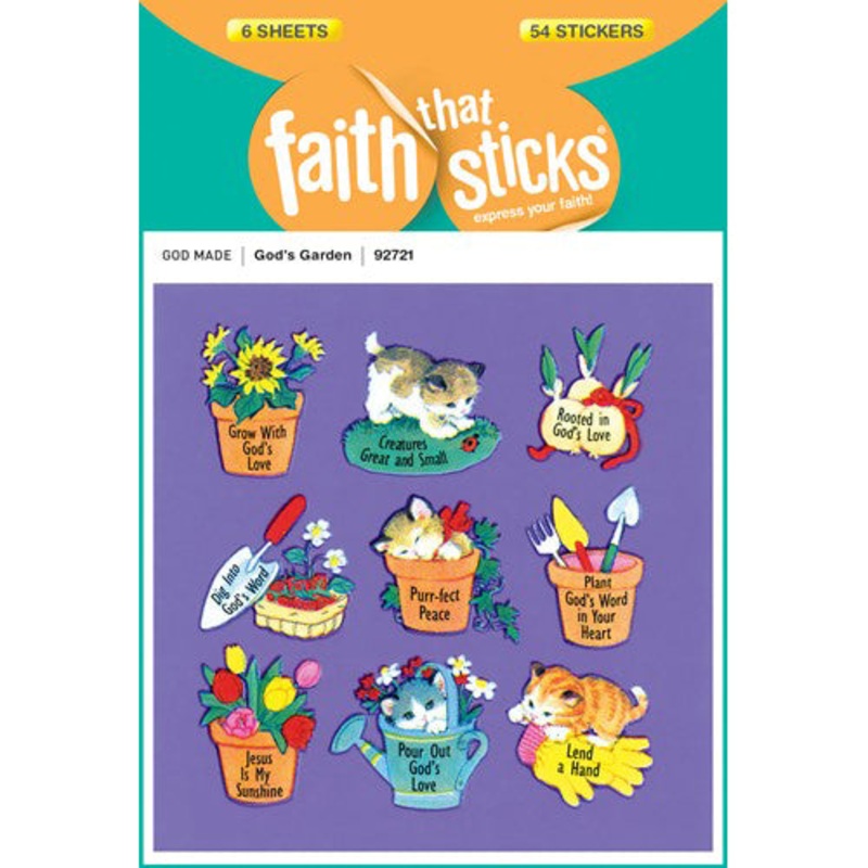 God's Garden Stickers 92721