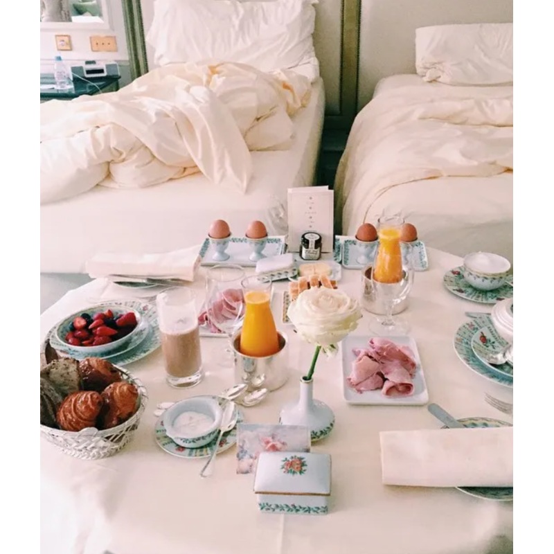 Honeymoon Breakfast in Bed