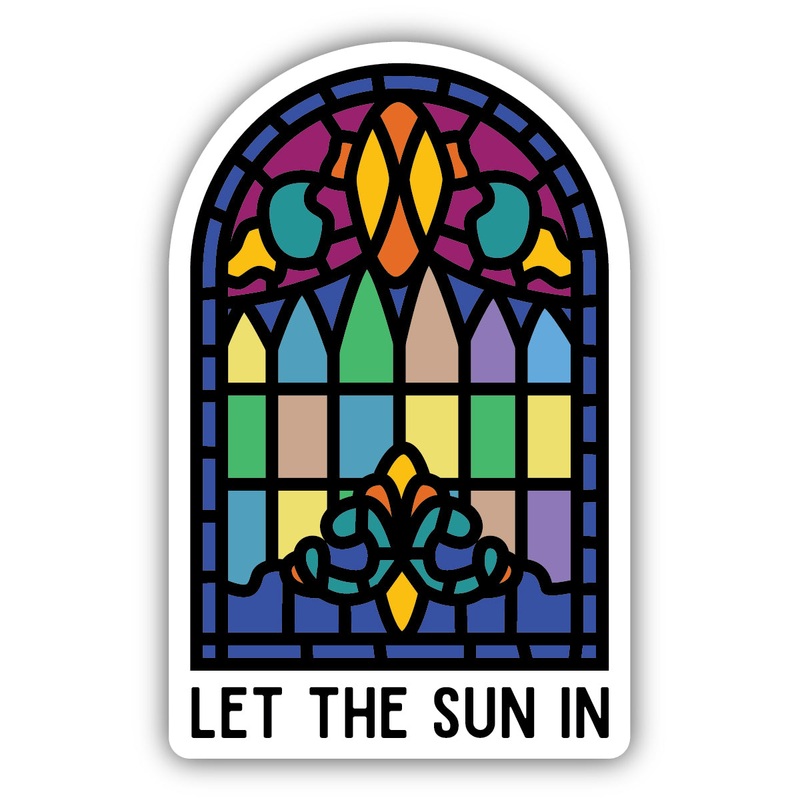 Let The Sun In Sticker 2254-LSTK