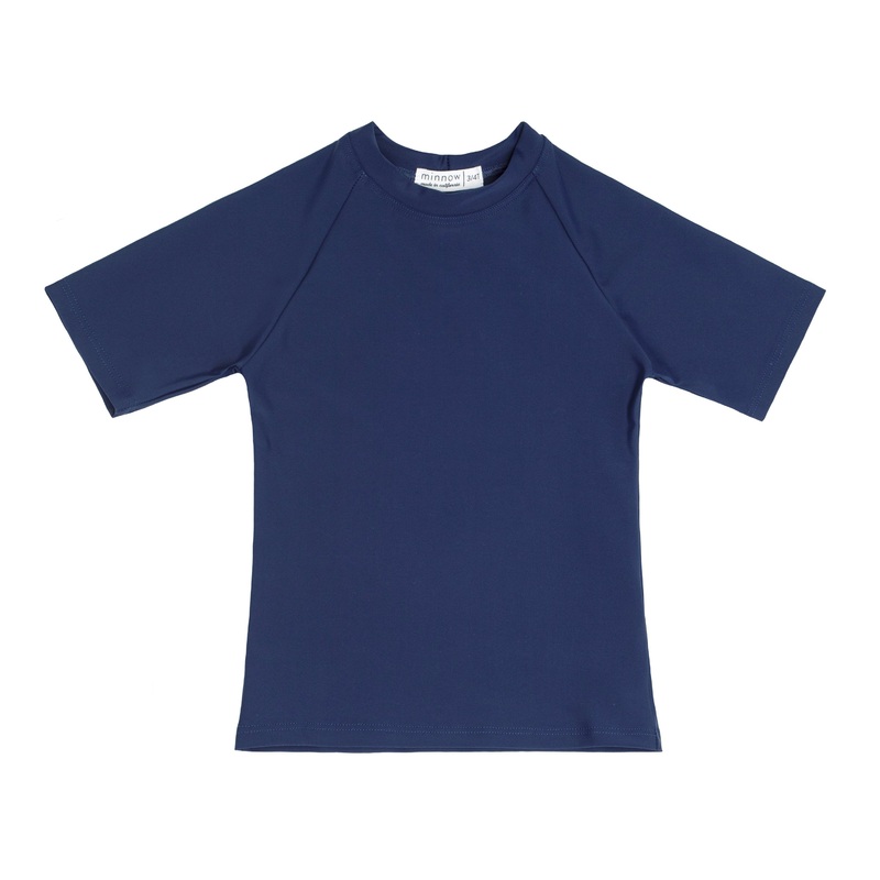 Unisex Short-Sleeve Rashguard in Peri Blue