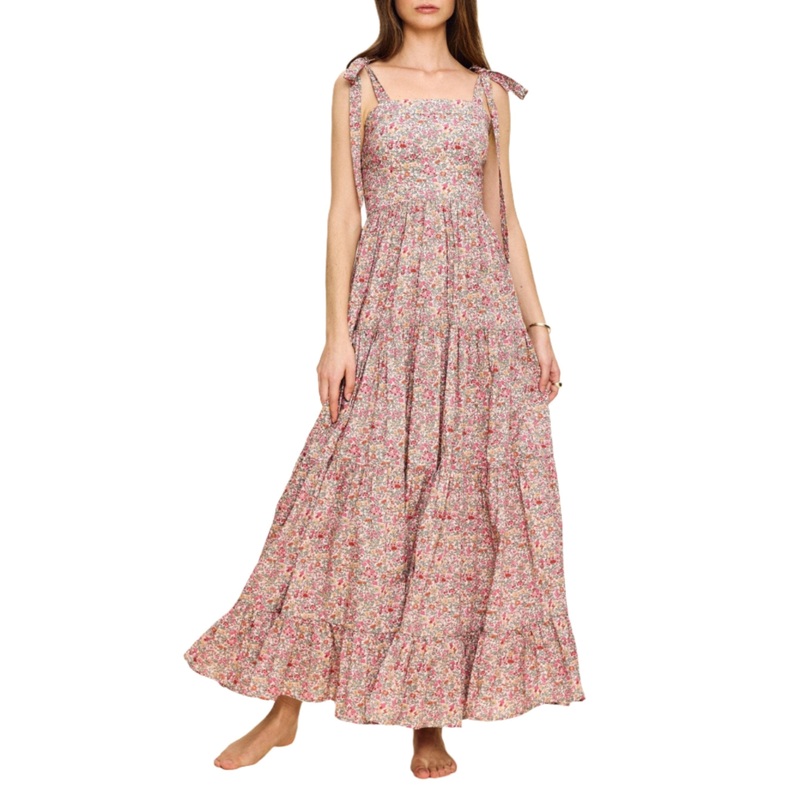 Anna Dress in Rose Liberty Floral