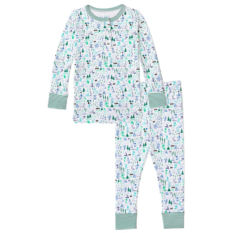Aprs Ski Two Piece Kids Henley Pajamas