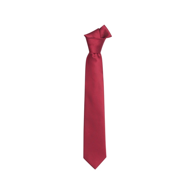 Neck Tie in Solid Red