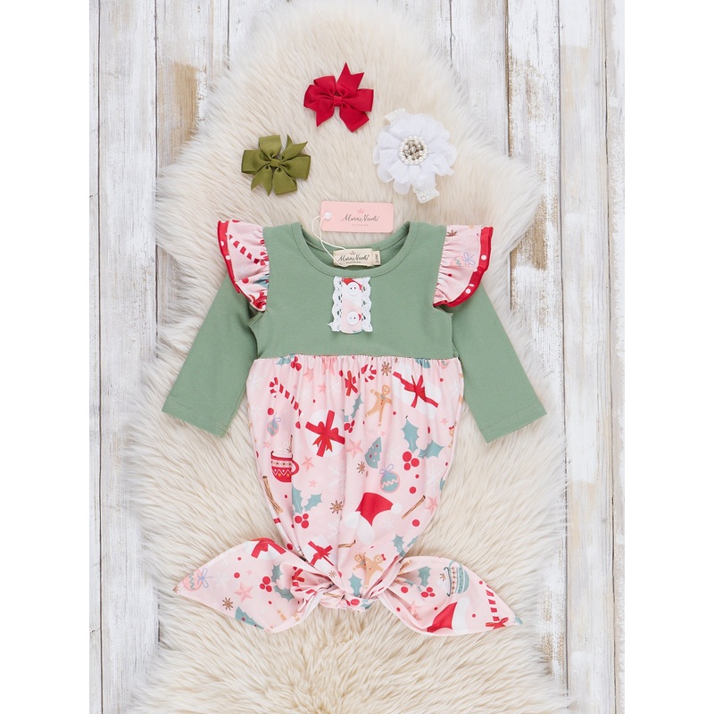 Olive Jolly Time Knot Gown