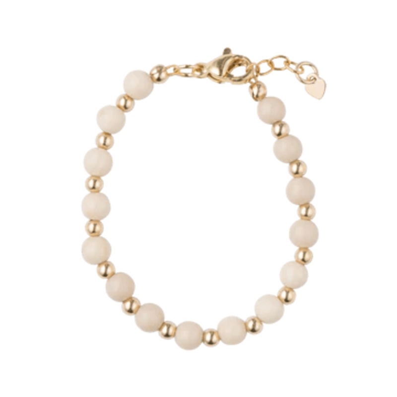 Picky Bracelet  Dye Jade Stones with Gold beads