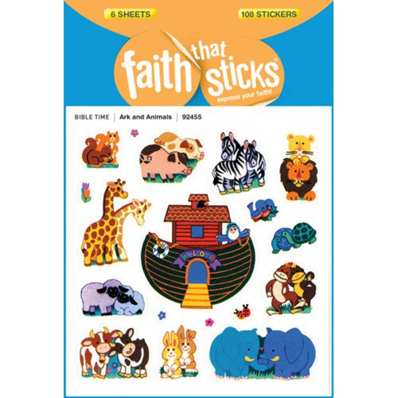 Ark and Animals Stickers 92455