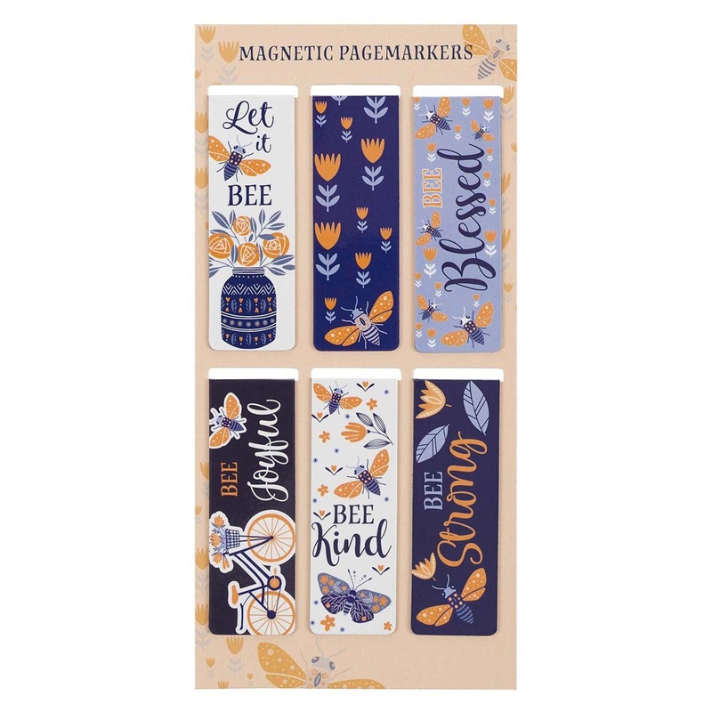 Let It Bee Magnetic Bookmark Set MGB072