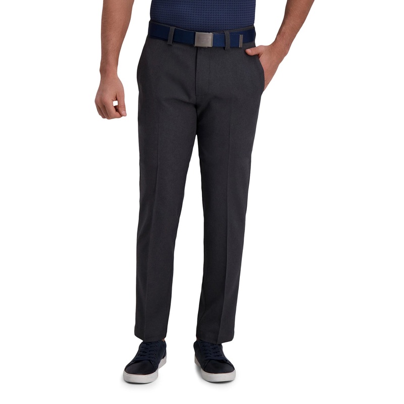 Men's Cool Right Performance Flex Straight Fit Flat Front Pants HC71083