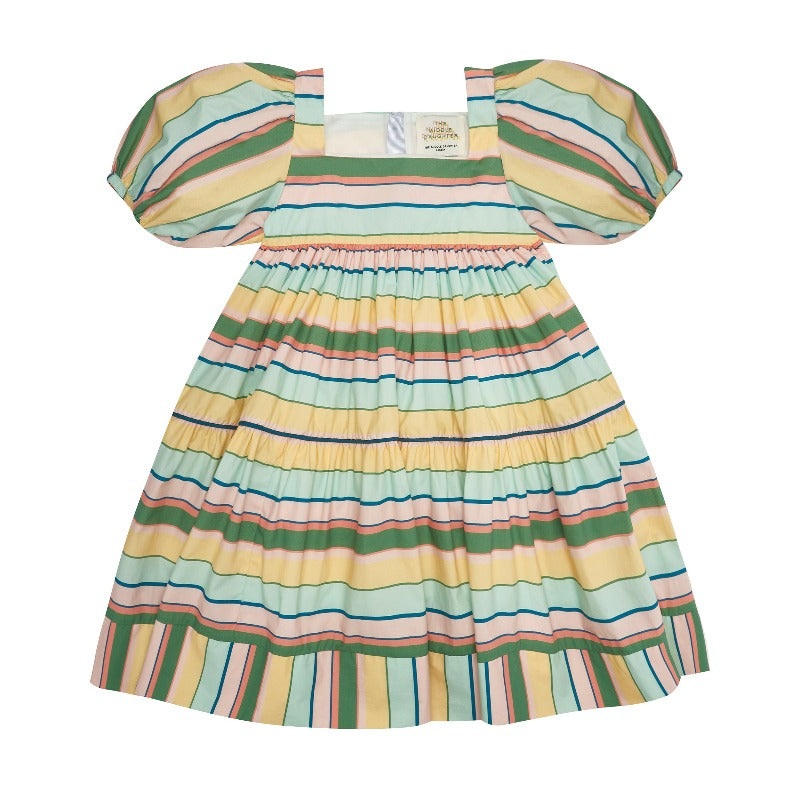 the middle daughter know full well dress multi-stripe