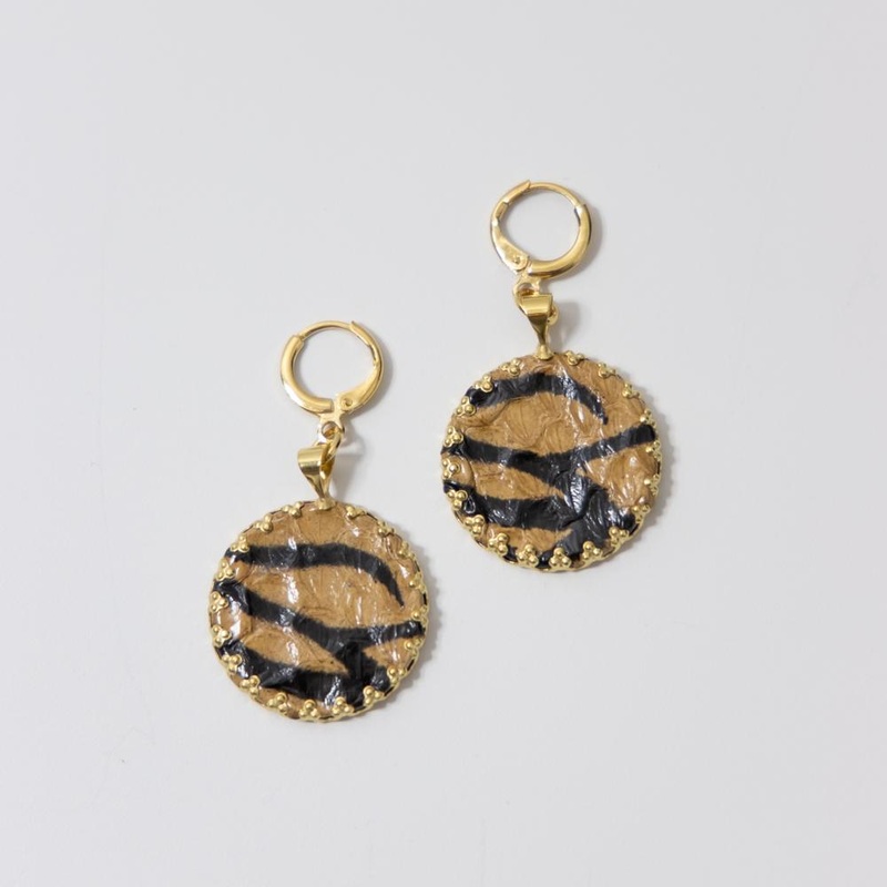Tiger Earring