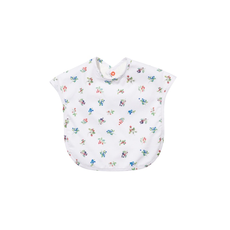 Waterproof Bib in Very Berry