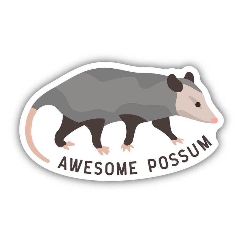 Awesome Possum Sticker 1705-LSTK