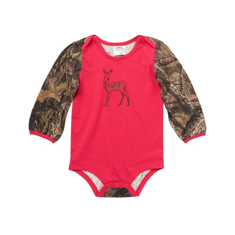Baby Girl Camo Deer Bodysuit CA9842