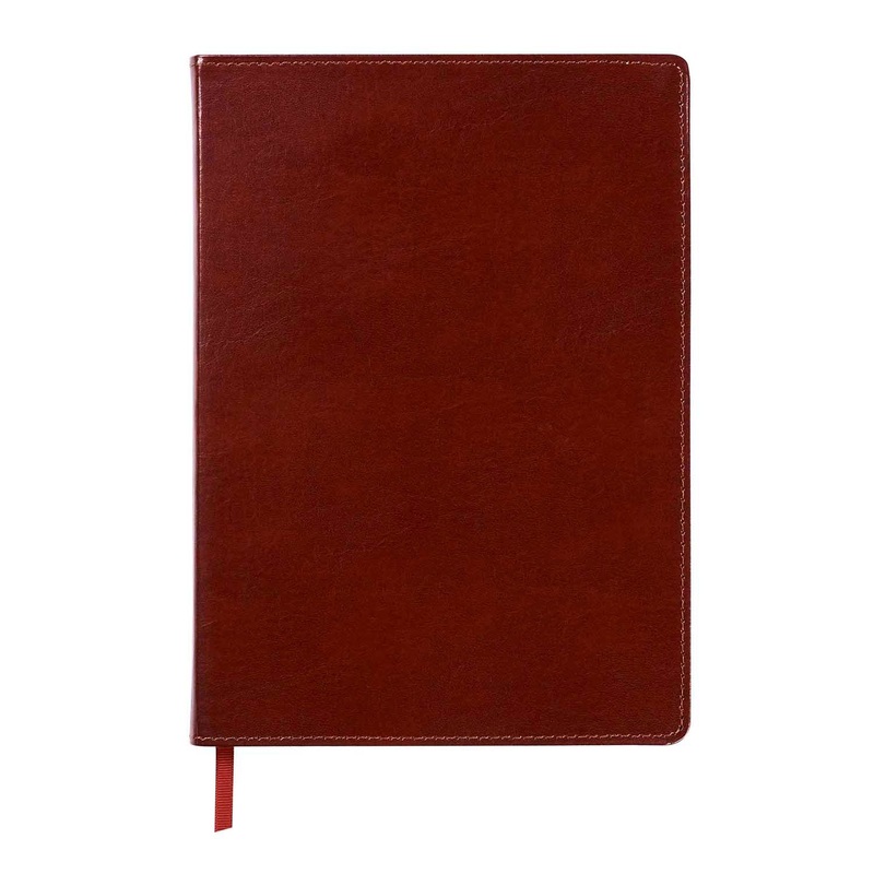 Brown Bonded Leather Journal, 7 x 10 MJ80-22235