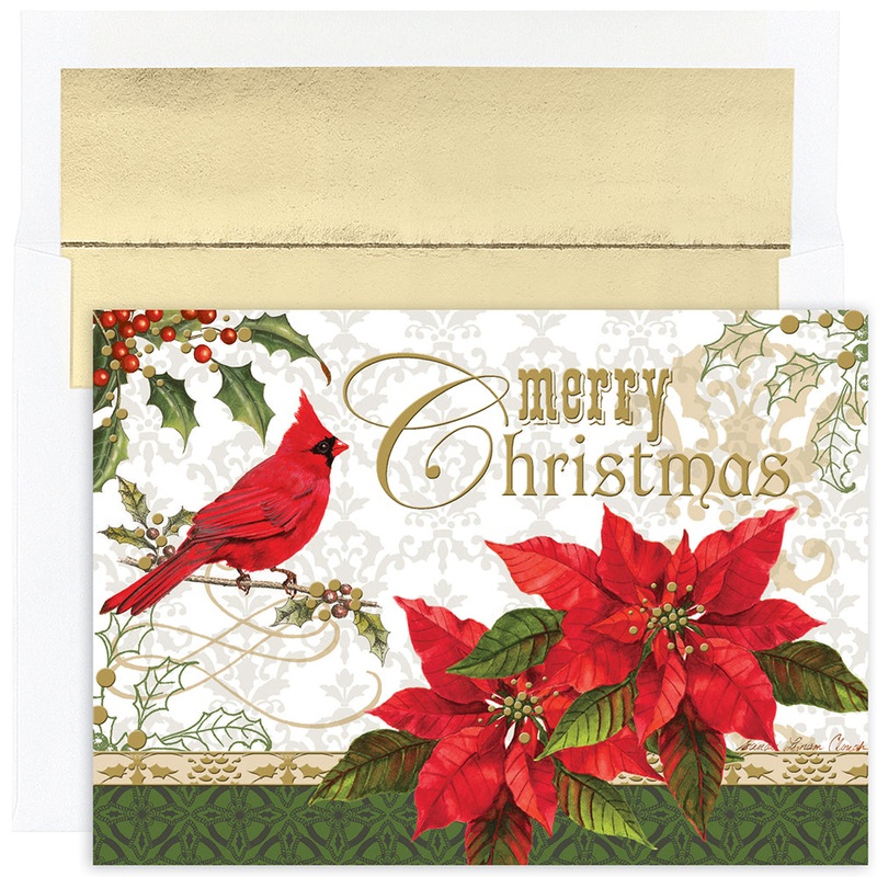 Cardinal Merry Christmas Boxed Cards 859900