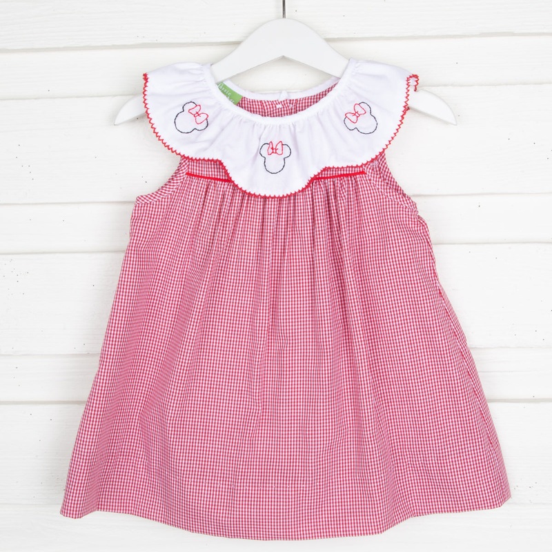 Embroidered Mouse Ears Quinn Dress