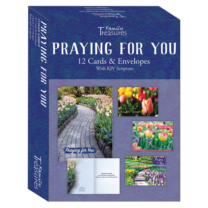 Flower Garden Praying For You Boxed Cards FT22730