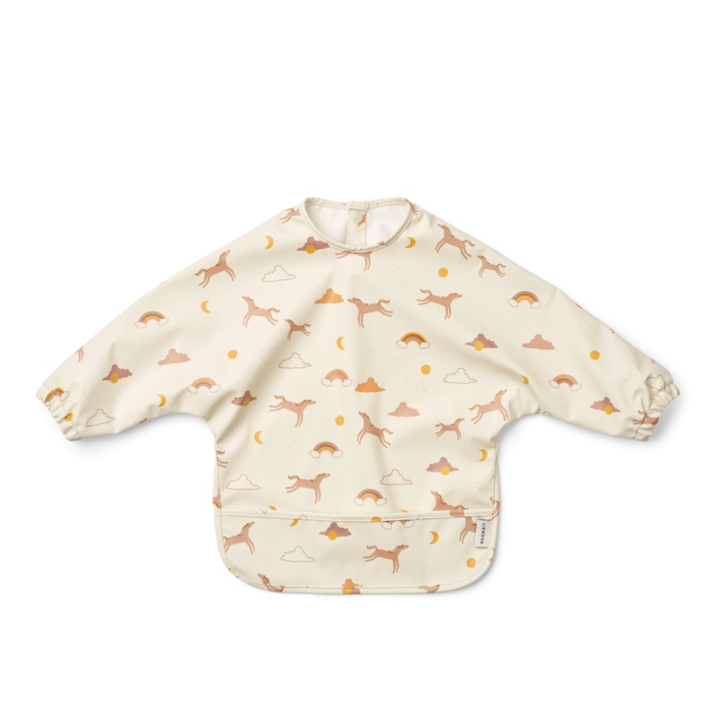 Liewood Merle Cape Bib | Dream Ecru