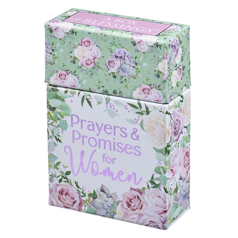 Prayers & Promises For Women Box of Blessings BX138