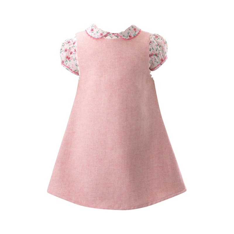 Tweed Pinafore Dress