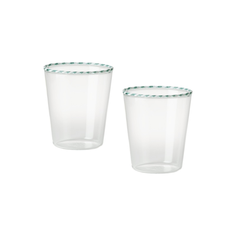 Twist Tumblers in Green
