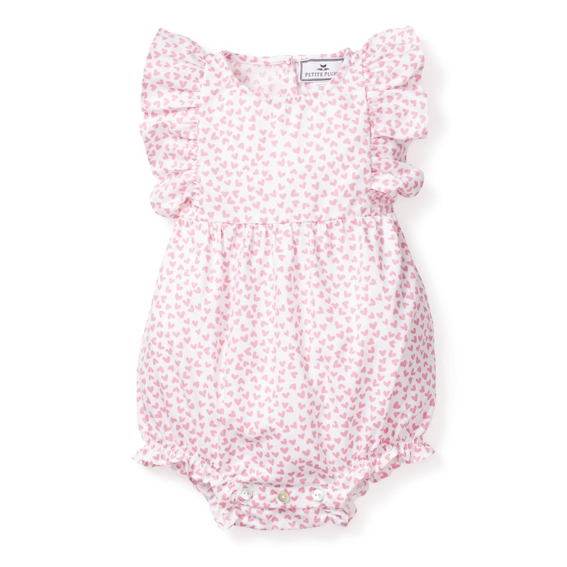 Childrens Sweethearts Ruffled Romper