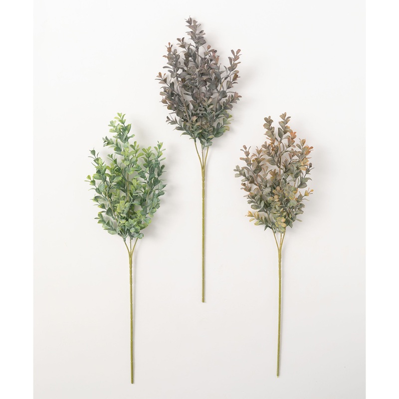 Green & Orange Hedgrow Stems Set of 3 02422S