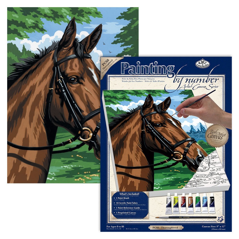 Paint by Number Thoroughbred PCS-8