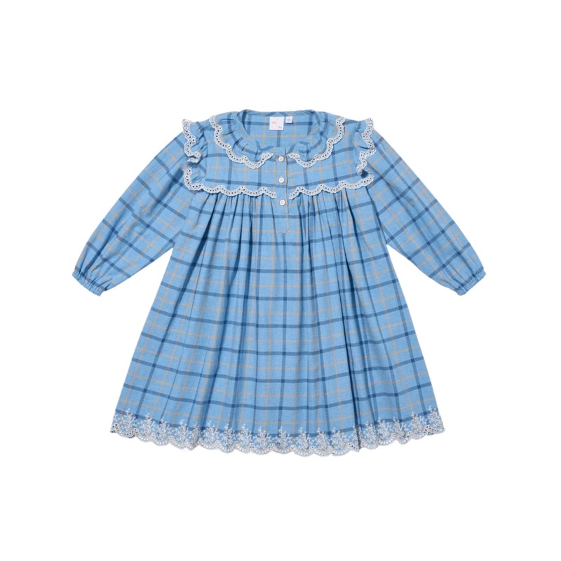 Sara Dress in Autumn Plaid