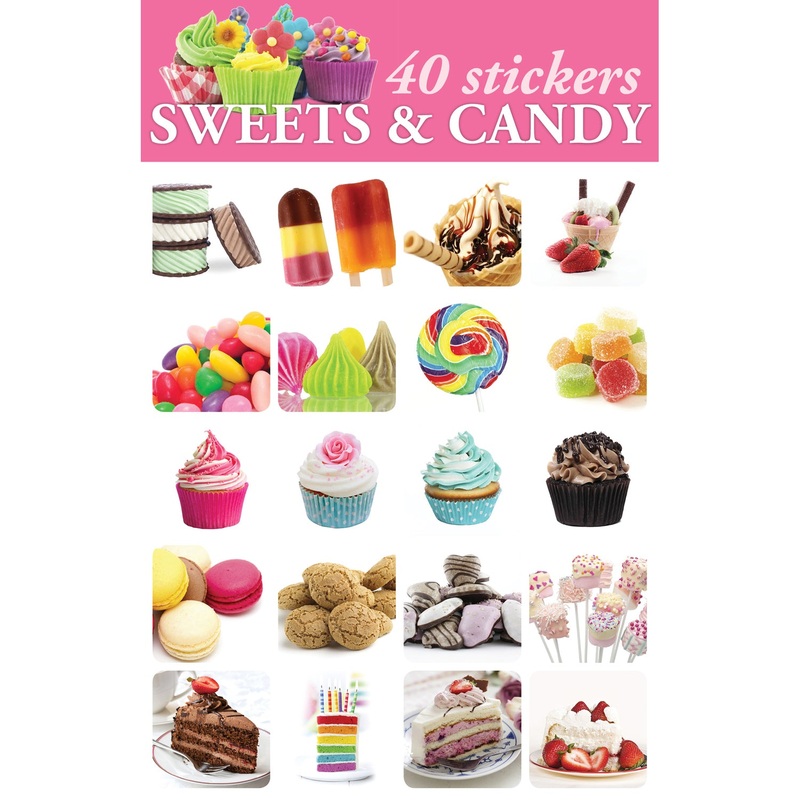 Sweets and Candy Stickers 2989