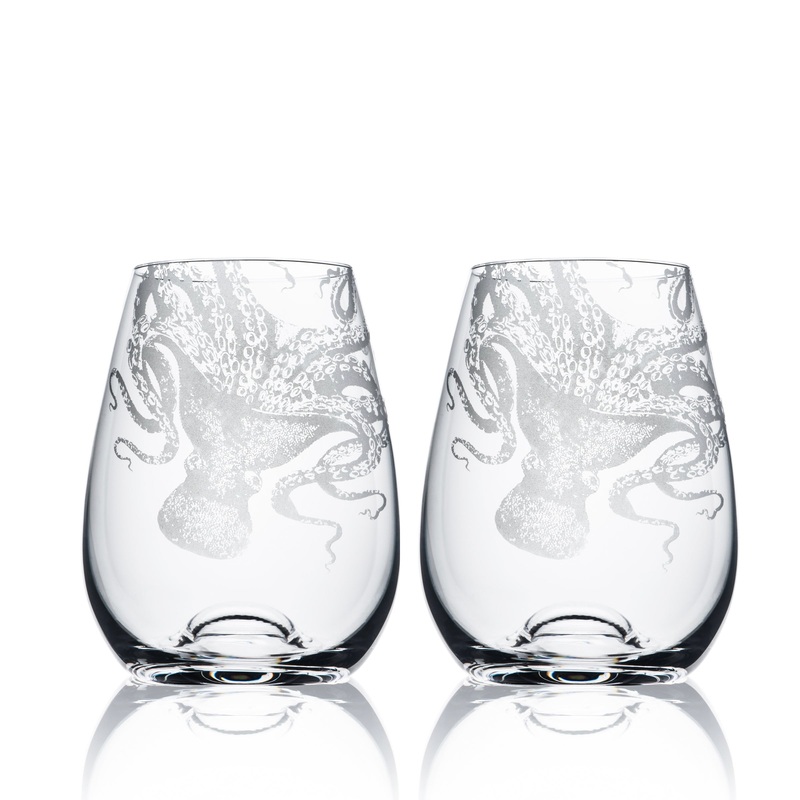 Lucy Stemless Wine Glasses, Set of 2