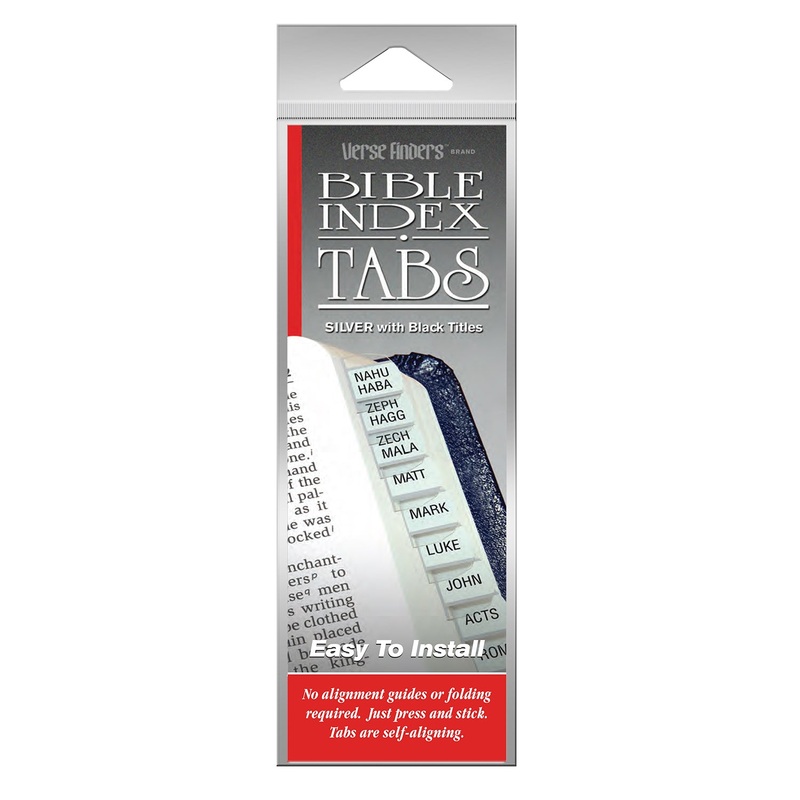 Verse Finders Bible Index Tabs 75337