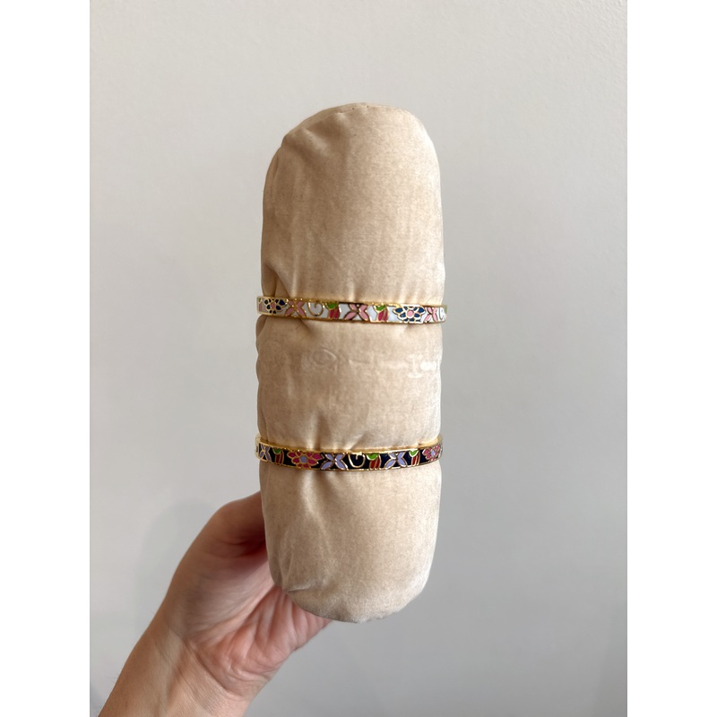 Butterfly and Flower Bangle