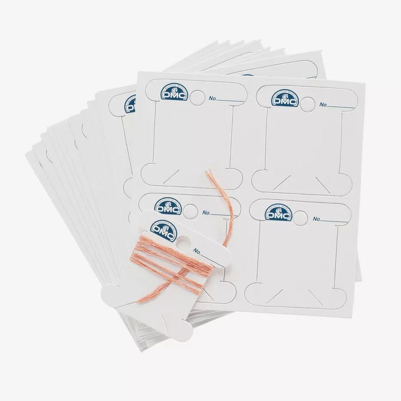 Embroidery Floss Cardboard Bobbins DMC-6101-12