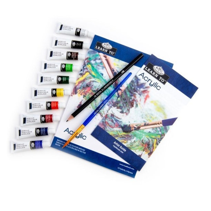Learn To Acrylic Paint Art Set RSET-LT254