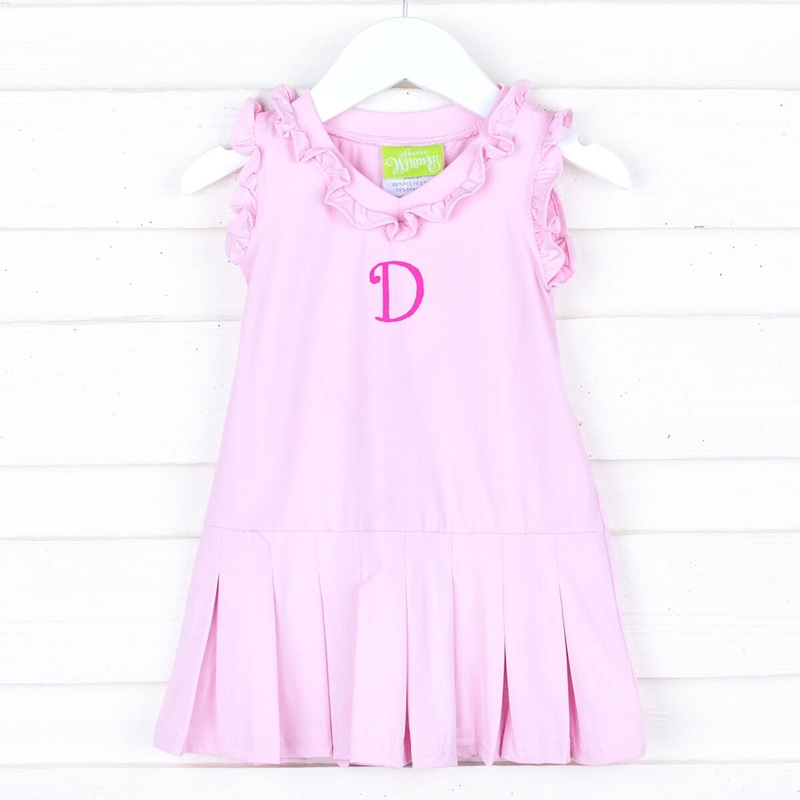 Pink Ruffle Tennis Dress