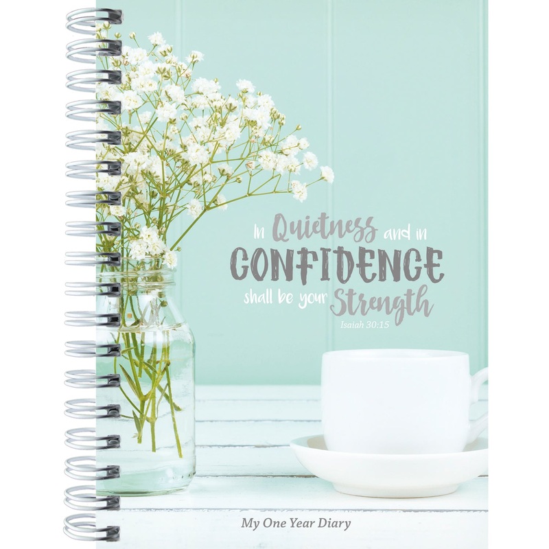 Quietness & Confidence 1 Year Diary 4380