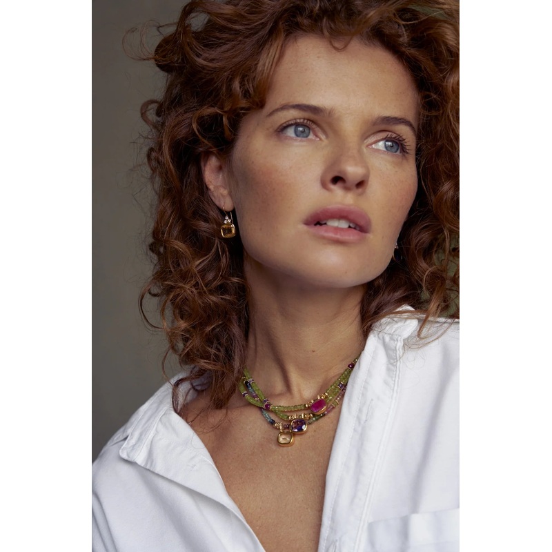 Bo Lise Peridot Earrings