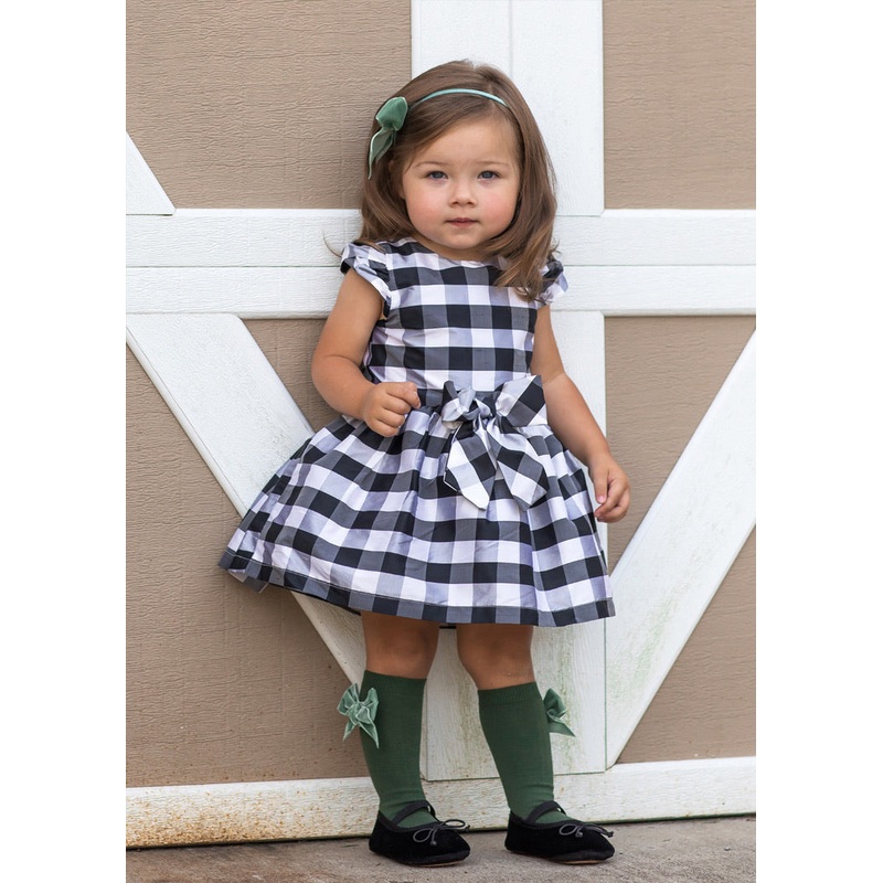 Gingham Bow Dress