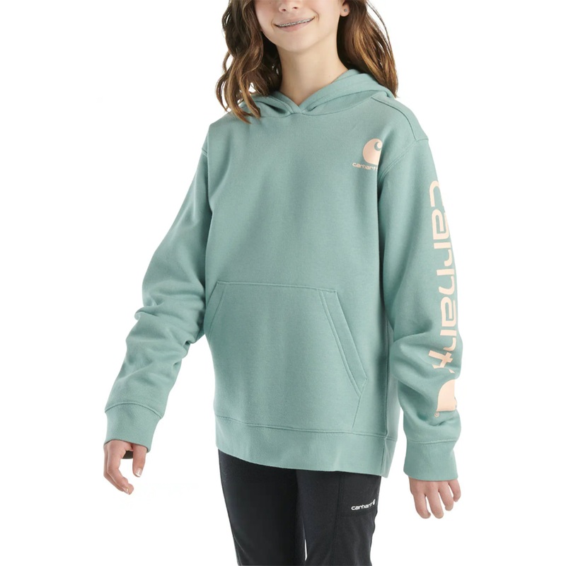 Girls' Long-Sleeve Graphic Sweatshirt CA7057