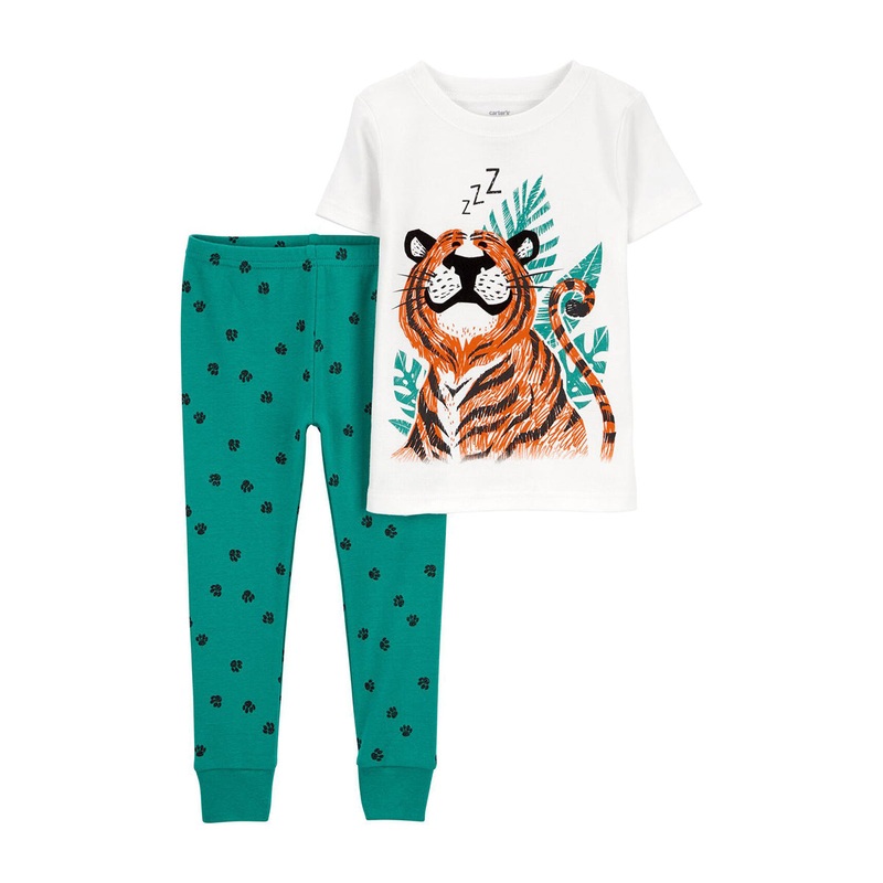Toddler 2-Piece Tiger Cotton Pajamas 2R165910