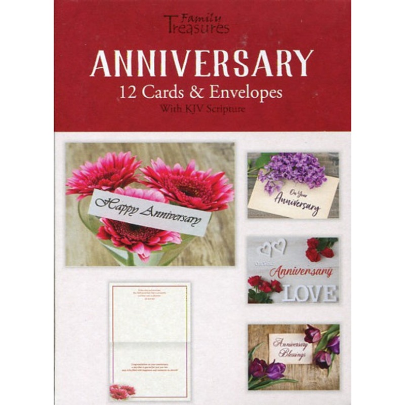 Boxed Anniversary Cards Precious Love FT22464