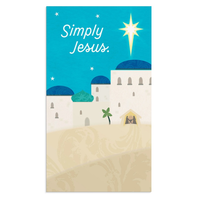 Little Inspiration Simply Jesus Christmas Boxed Cards J8841
