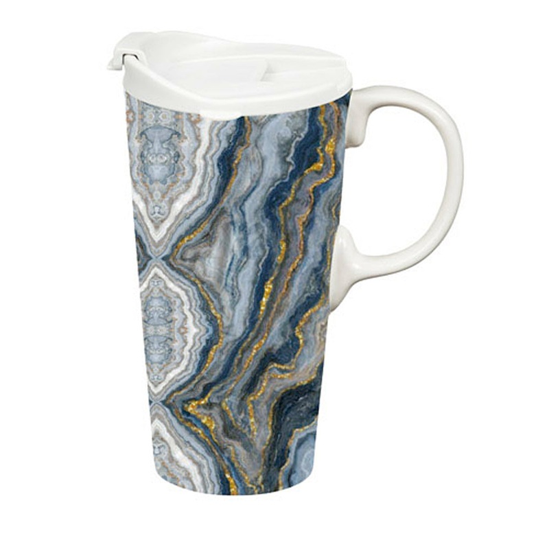 Marbling Ceramic Travel Cup 3CTC10001